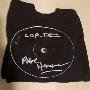 Lorde Pure Heroine sweatshirt, medium